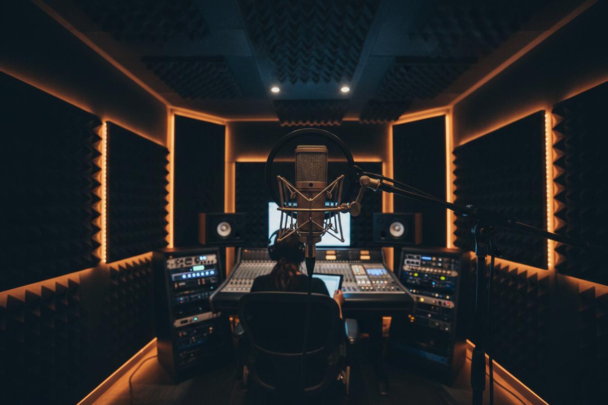 Studio voice-over professionnel